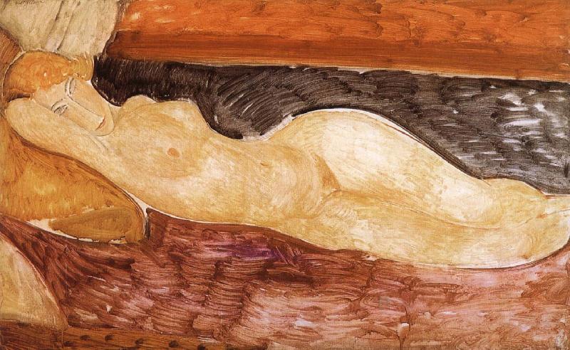 Amedeo Modigliani Reclining nude china oil painting image